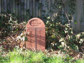 Greenwich Meridian Marker; England; West Sussex; East Grinstead